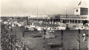 Butlin's first camp at Skegness, opened 1936